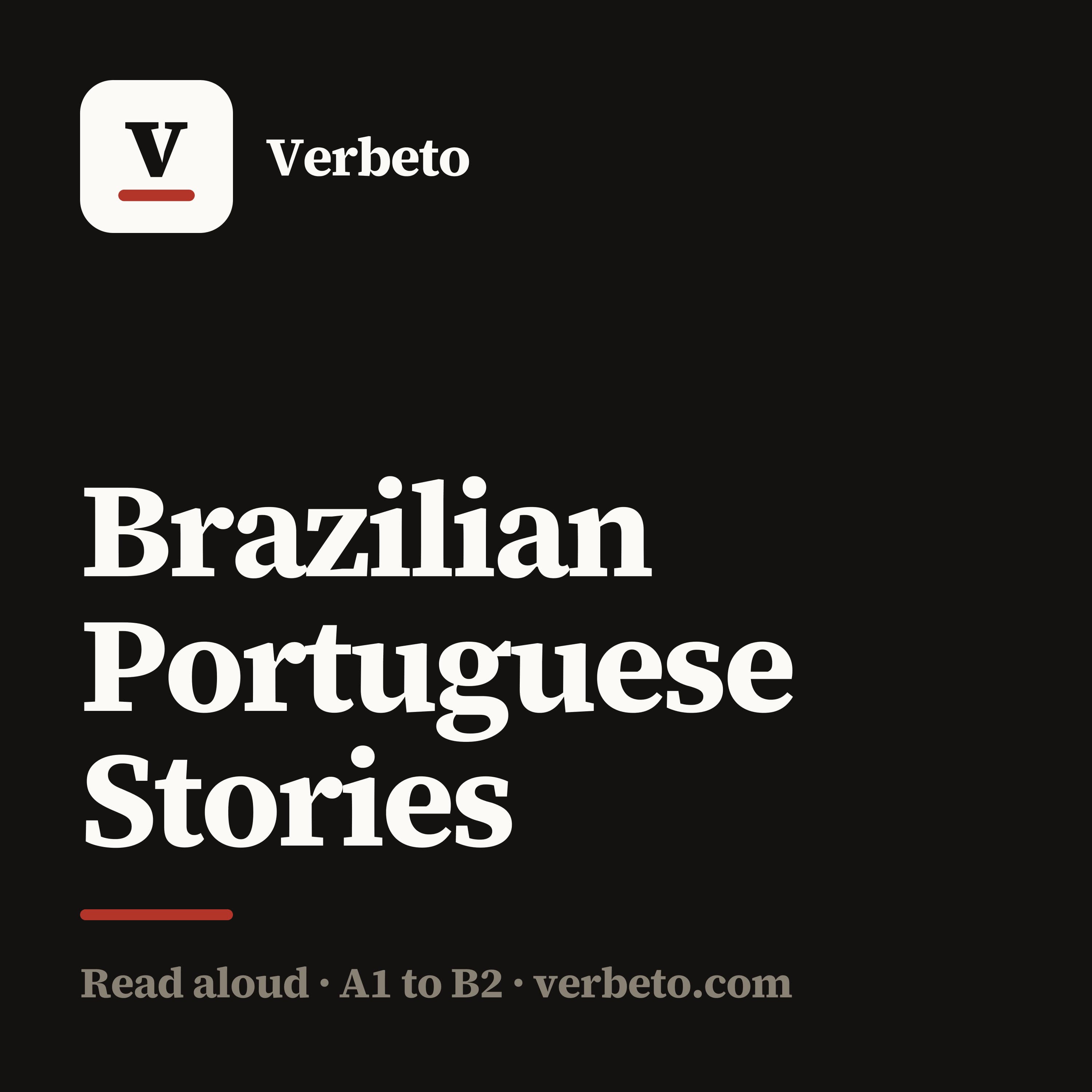 Brazilian Portuguese Stories: the podcast's cover